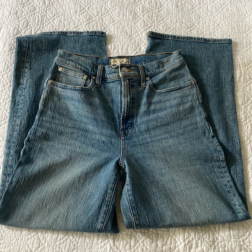 Madewell Perfect Vintage Wideleg jeans
